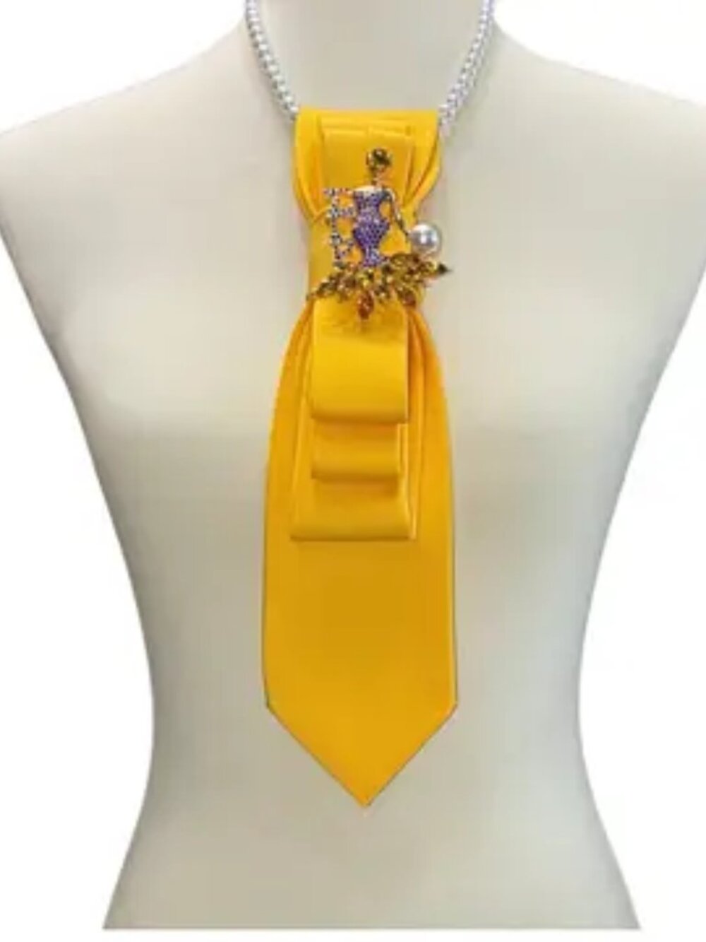 Sigma Gamma Rho Satin Statement Tie